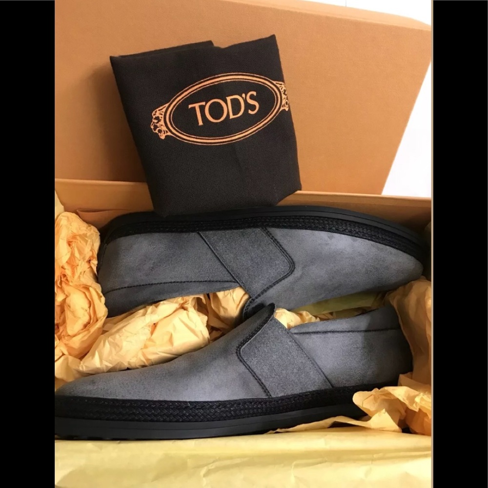 Tod's Men's Molveno Espadrille Slip-On Sneakers